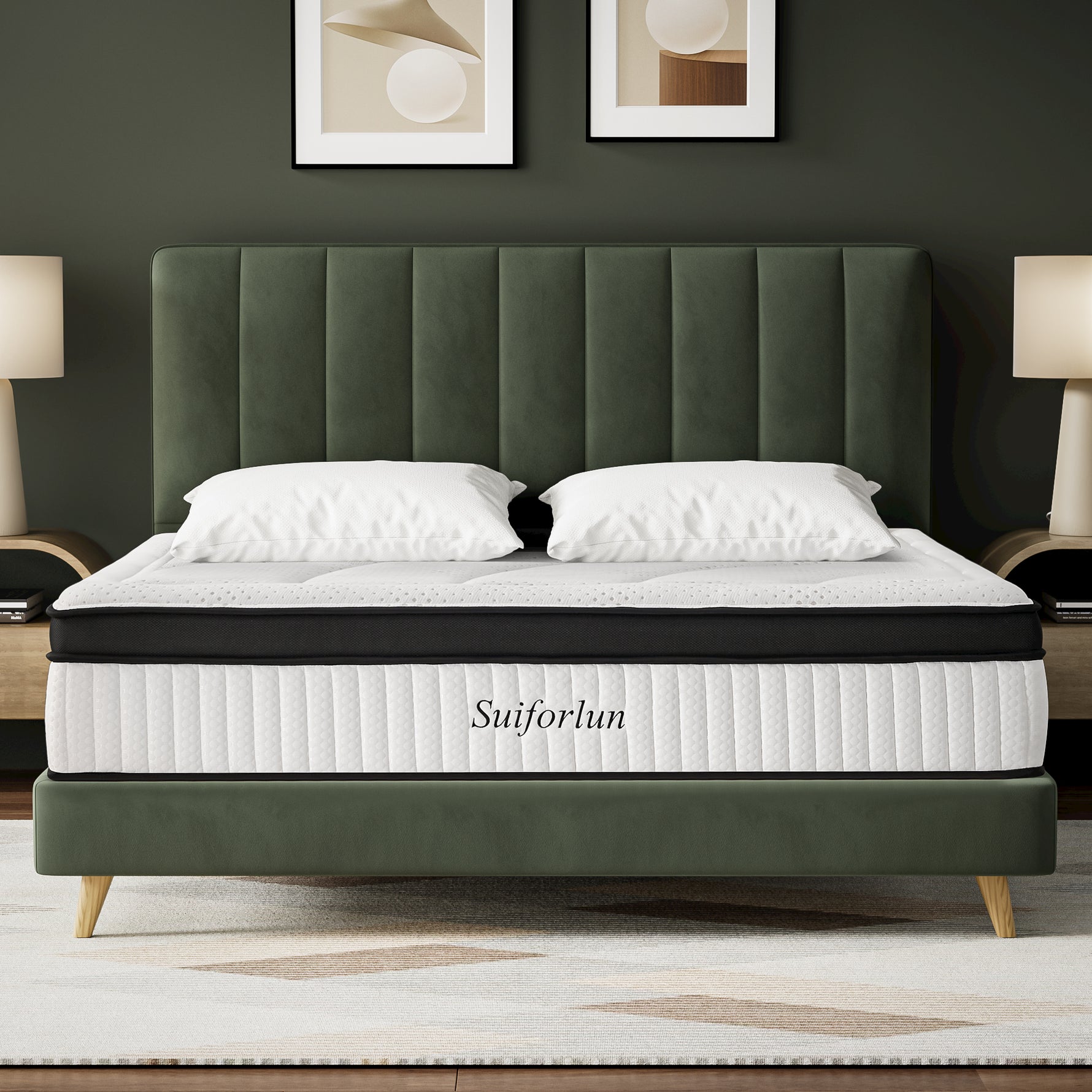 Suiforlun OrthoBreeze 14" Hybrid Mattress
