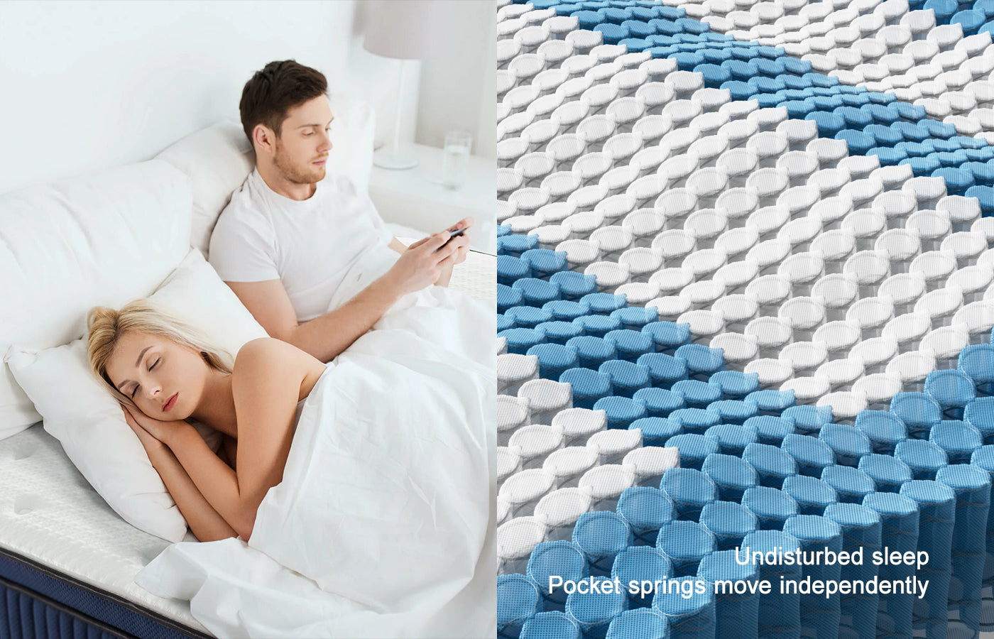 Suiforlun 14" Hybrid Mattress: Cool, Supportive & Delivered Fast