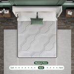 Happy Sleeper on 15-Inch Hybrid Mattress – Enjoying Cooling Comfort and Pressure Relief for a Restful Night