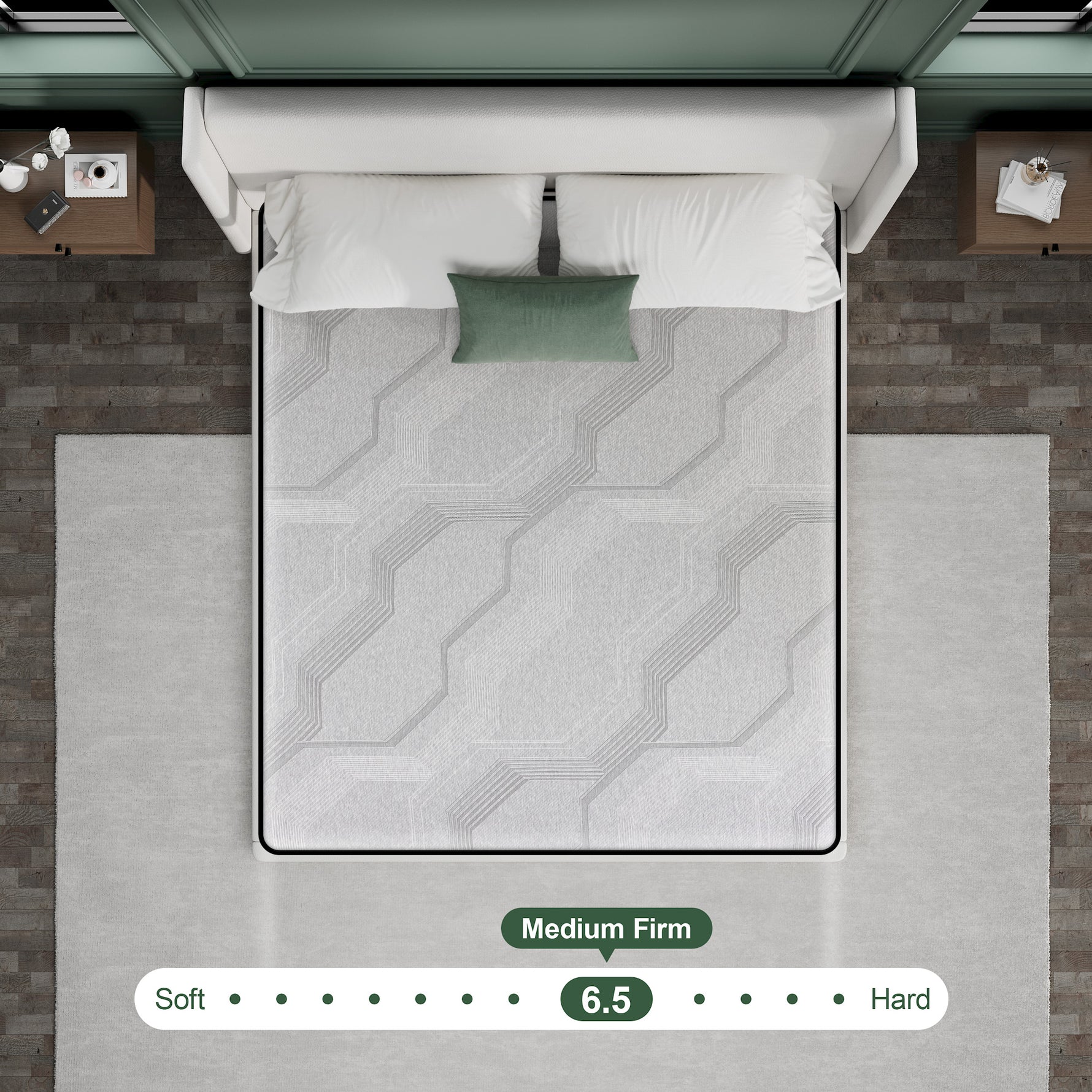 Happy Sleeper on 15-Inch Hybrid Mattress – Enjoying Cooling Comfort and Pressure Relief for a Restful Night