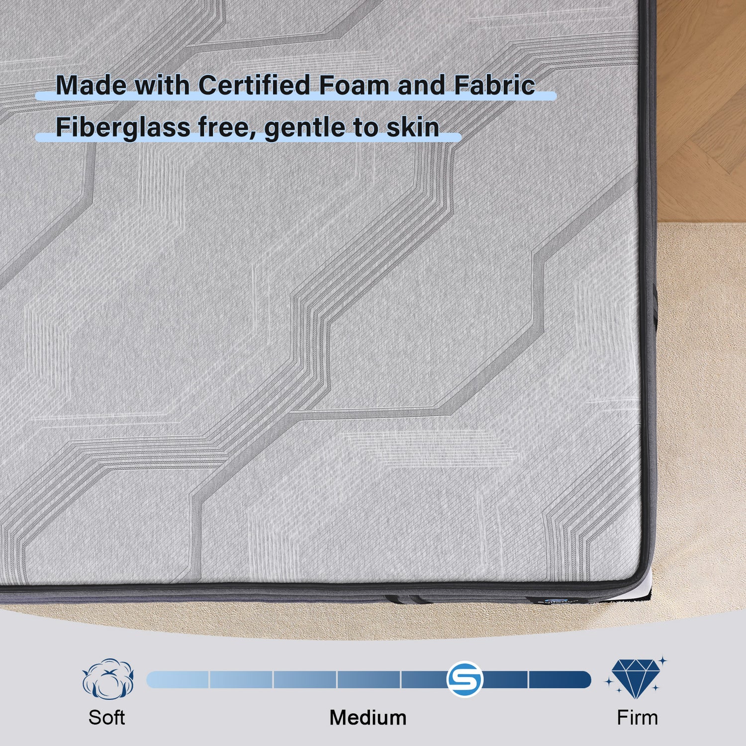Suiforlun DreamFit 15 Inch Hybrid Mattress
