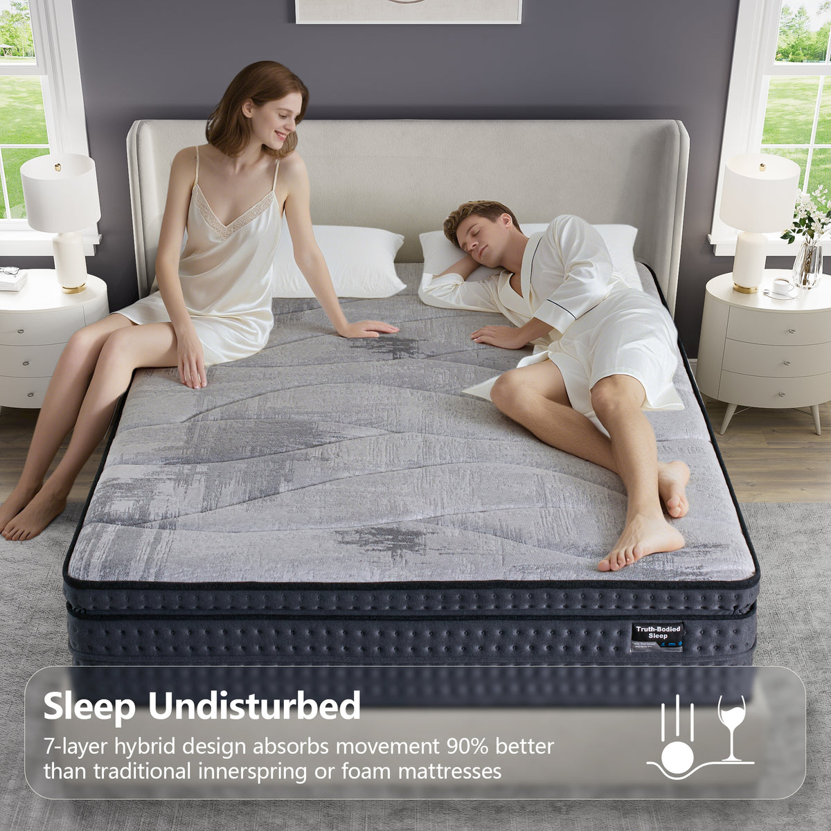 SolidEase Mattress Sleep Undisturbed