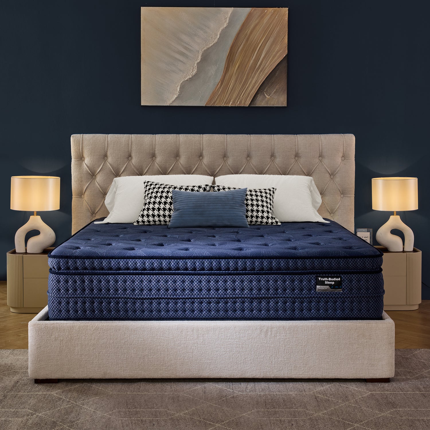 Suiforlun BreezeAlign 14 Inch Hybrid Mattress