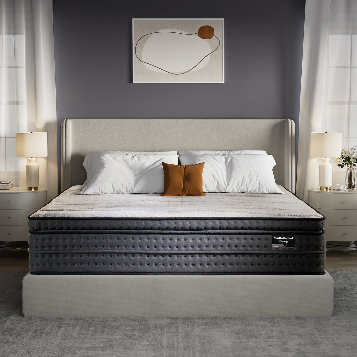 Suiforlun SolidEase Hybrid Mattress