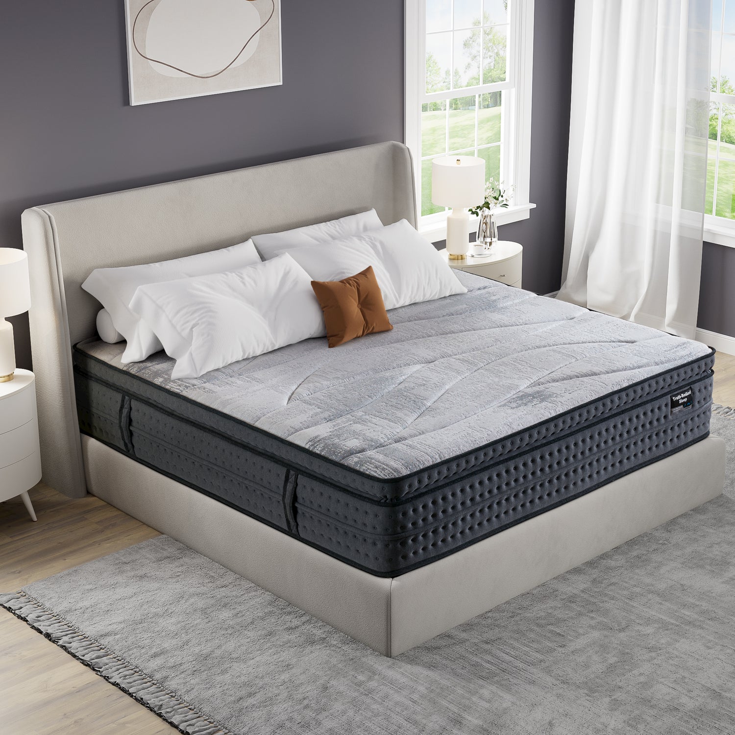 Suiforlun SolidEase cooling Hybrid Mattress