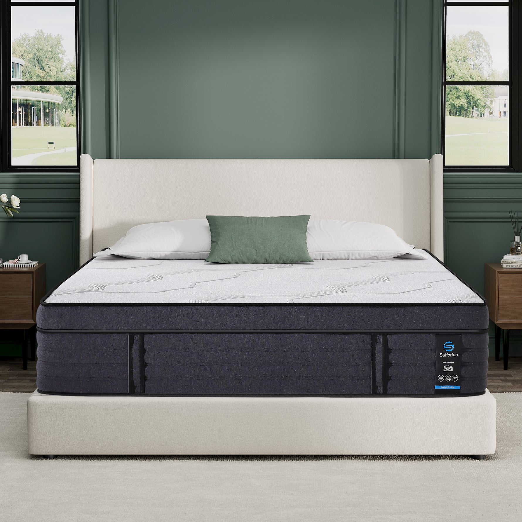 Suiforlun DreamFit 15 Inch Hybrid Mattress