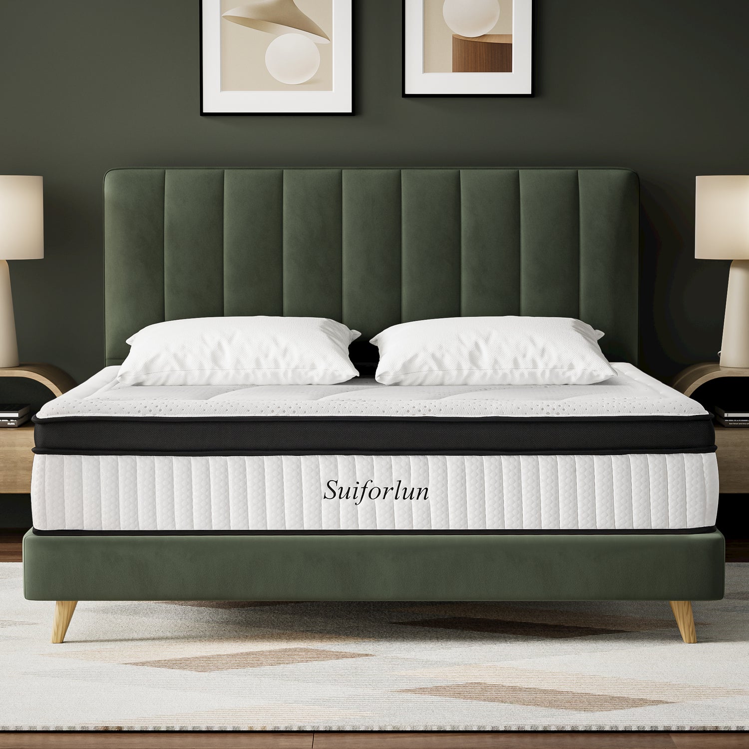 Suiforlun OrthoBreeze 14" Hybrid Mattress