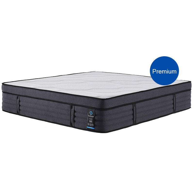 Premium 15 inch hybrid mattress with balanced support and pressure relief